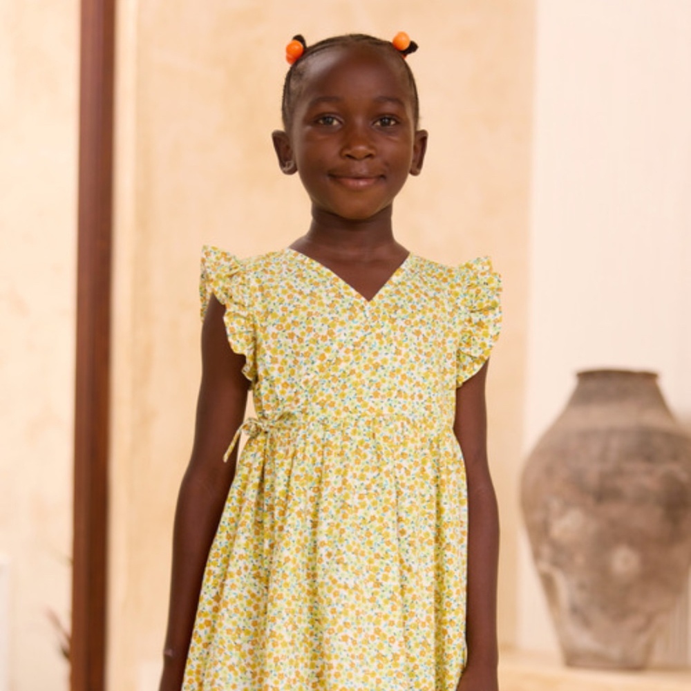 Tea Collection Full Sweep Wrap Dress